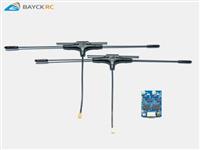 Bayckrc 900 Мгц 2,4 Ггц Двухдиапазонный Gemini Rx Fpv Приемник Дрона Разнесенный 915 2,4 Г Двойная Антенна Rc Fpv Гоночный Самолет Diy