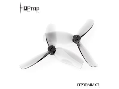 Hqprop Duct-t90mmx3 90 Мм 3-лопастной Пропеллер 1,5 Мм Для Rc Fpv Фристайл 3,5 Дюймов Cinewoop Канатные Дроны Diy Запчасти